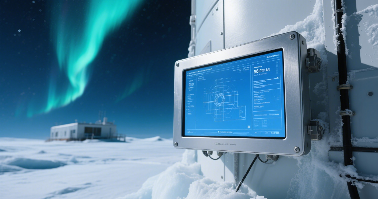 防塵防水工業(yè)顯示器，嚴(yán)苛環(huán)境可靠用