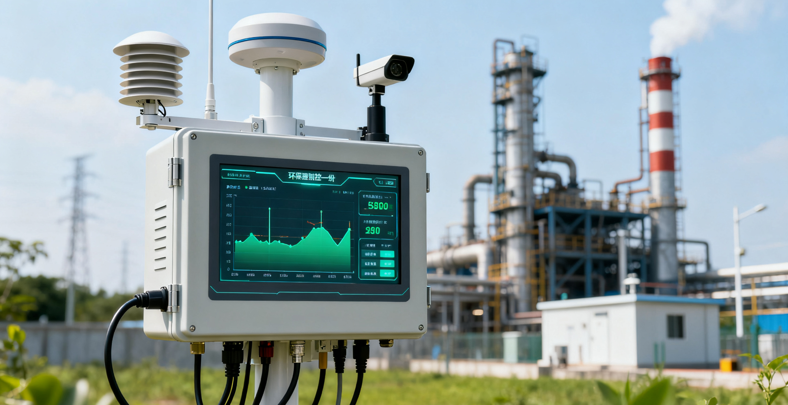 環(huán)保監(jiān)測工控一體機：實時采污染物數(shù)據(jù)
