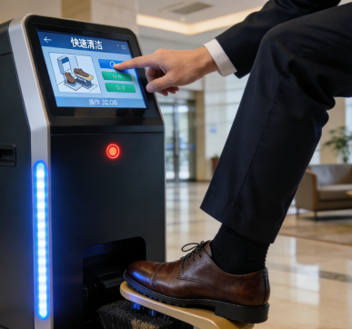 工控一體機(jī)在智能擦鞋機(jī)中的應(yīng)用